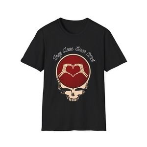 Grateful Dead Valentines Day Shirt Black They Love Each Other